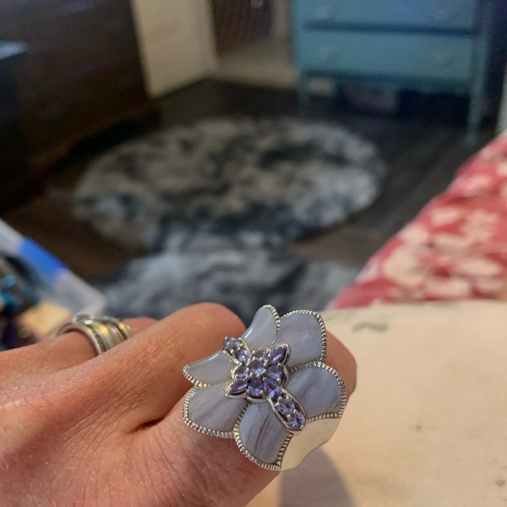 EA China 925 sterling silver ring